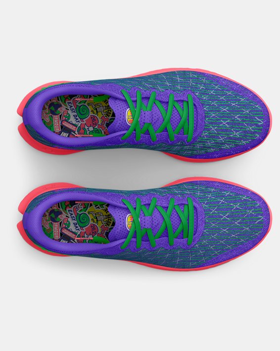 Women's UA Flow Velociti Wind 2 Run Squad Running Shoes, Purple, pdpMainDesktop image number 2